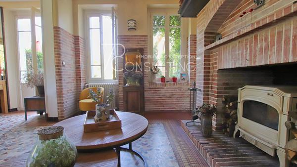 VENTE TOULOUSE MAISON BOURGEOISE PARC PISCINE
