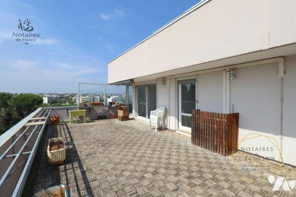 Appartement T3 avec grande terrasse, parking et cellier