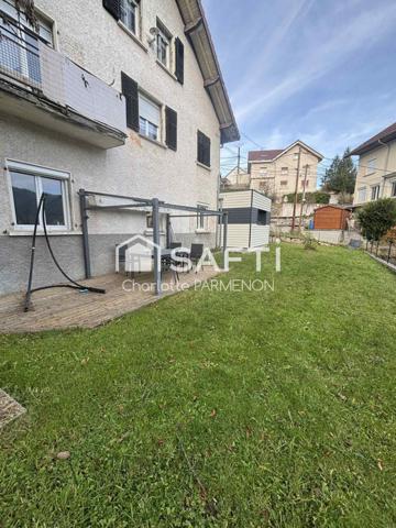 Charmant appartement T4 de 105m² avec jardin plein Sud – Villers-le-Lac – Aucun travaux à prévoir !