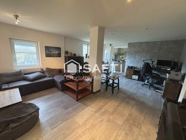 Charmant appartement T4 de 105m² avec jardin plein Sud – Villers-le-Lac – Aucun travaux à prévoir !