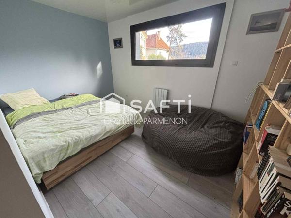 Charmant appartement T4 de 105m² avec jardin plein Sud – Villers-le-Lac – Aucun travaux à prévoir !