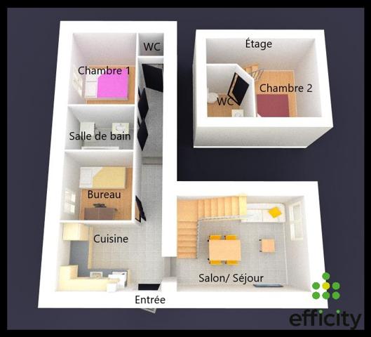 Appartement 5 pièces - 68 m²