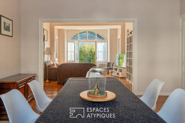 Maison de Maître en coeur de ville avec jardin