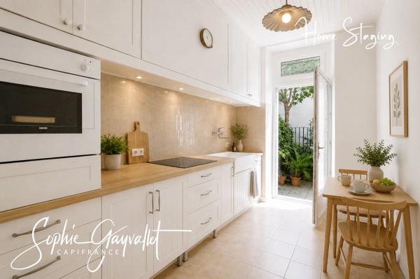 MARSEILLE 4ème – Appartement T2 Bis de caractère avec alcôve, terrasse et caves