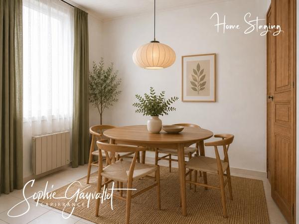 MARSEILLE 4ème – Appartement T2 Bis de caractère avec alcôve, terrasse et caves