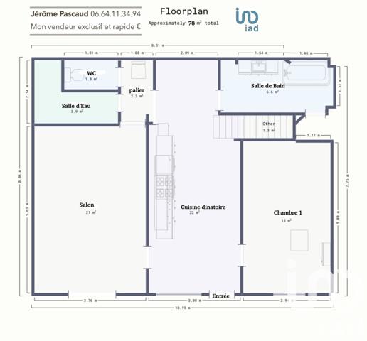 Maison traditionnelle 4 pièces de 100 m² à Montesson (78360)