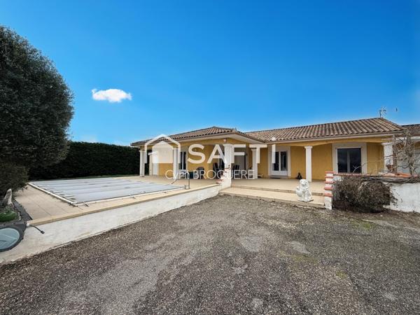 Maison 140m2 implanté sur une grande parcelle 2480m2