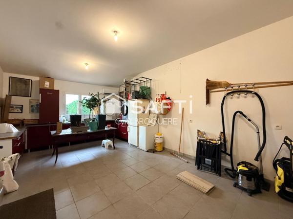 Maison 140m2 implanté sur une grande parcelle 2480m2