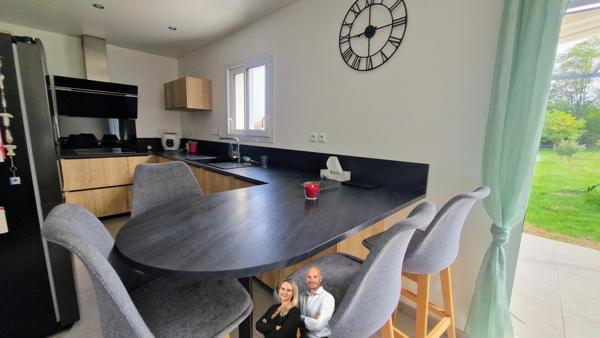 Maison contemporaine avec piscine