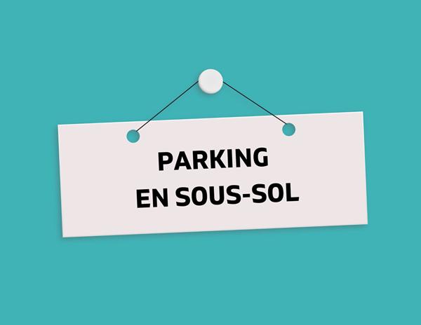 PLACE DE PARKING EN SOUS-SOL A LOUER