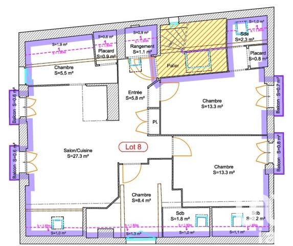 Appartement à vendre 5 pièces 80 m² Allevard