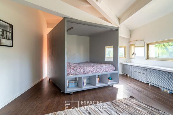 Villa d’architecte des années 70 à Bouc Bel Air