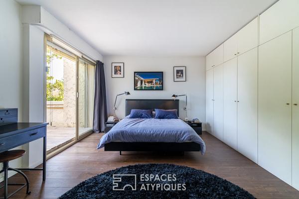 Villa d’architecte des années 70 à Bouc Bel Air