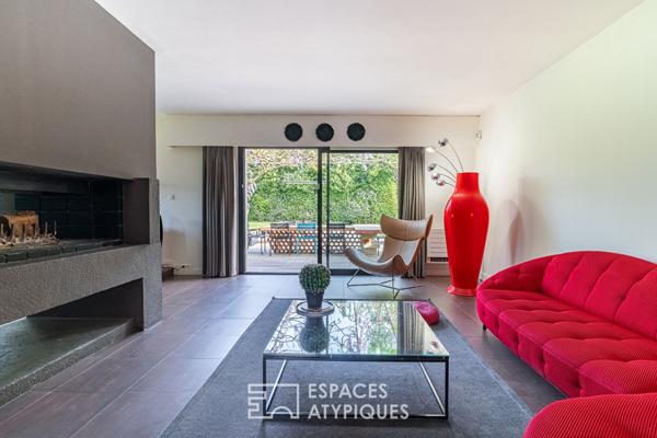 Villa d’architecte des années 70 à Bouc Bel Air