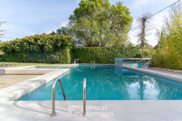 Villa d’architecte des années 70 à Bouc Bel Air