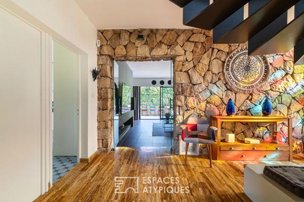 Villa d’architecte des années 70 à Bouc Bel Air