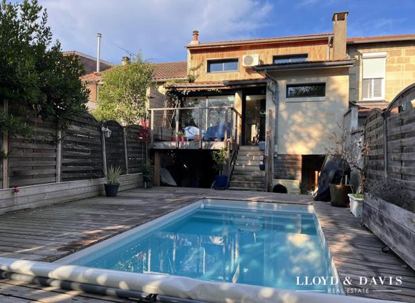Bordeaux Cauderan - Maison 5 pièces avec jardin et piscine