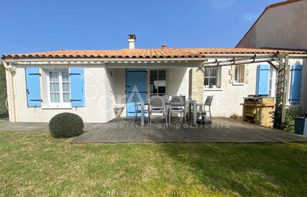 Maison avec jardin plein sud à 750 m de la plage de Nauzan