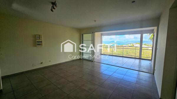 Appartement Vue mer – Terrasse exceptionnelle – Garage + parking + cave Les Trois Ilets