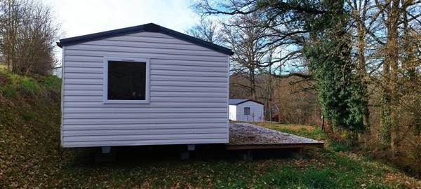 Terrain avec mobile home