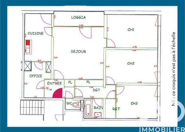 Appartement à vendre 4 pièces 81 m² Nantes
