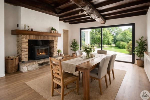 Maison avec grange