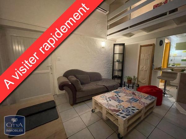 Location appartement 1 pièce de 33.85m²