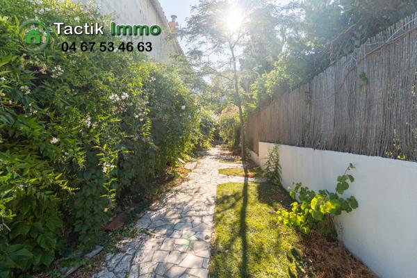 Sète, Corniche, maison, 4 pièces, jardin.