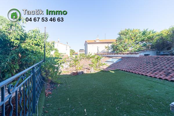 Sète, Corniche, maison, 4 pièces, jardin.