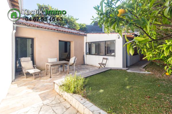 Sète, Corniche, maison, 4 pièces, jardin.