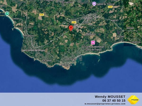 Maison à rénover à 3 minutes du bourg de Sarzeau - potentiel de transformation professionnelle
