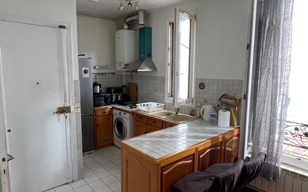 Appartement à vendre    2 pièces • 31,30 m2 Saint-Ouen
