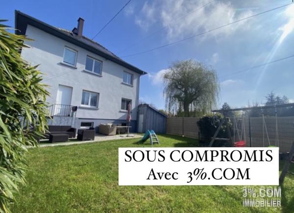 3%.COM - Grande maison rénovée -piscine-jardin-garage-atelier Hochfelden (67270)