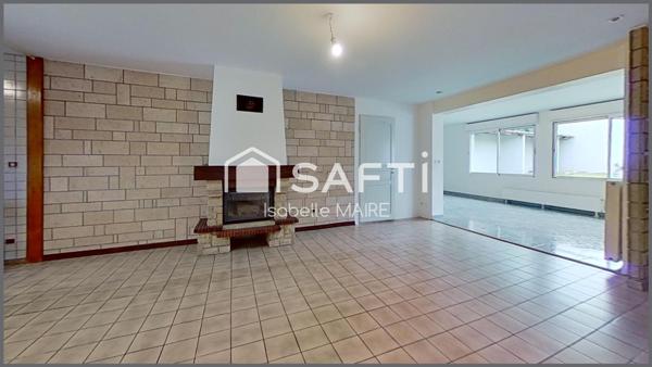 Maison de plain-pied secteur calme à FOLSCHVILLER