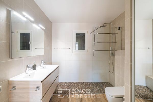 Maison avec vue mer et piscine