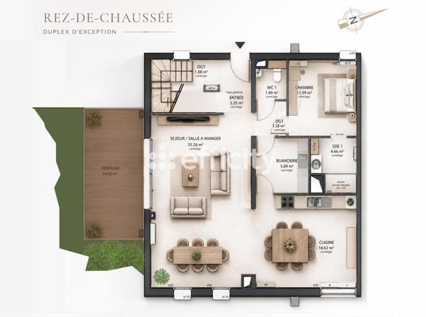 Maison
         6 pièces
        - 176 m² Bien prestige 1 950 000 € *