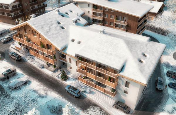 Un lieu de vie unique aux HOUCHES 74 - T4 avec grande terrasse face montagne