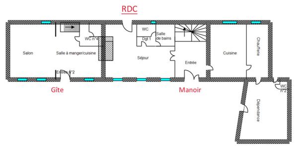 Maison à vendre 13 pièces de 379 m²