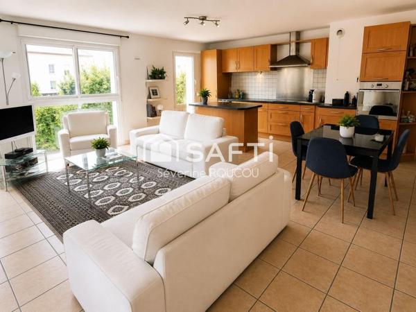 Coup de cœur à Cessy – Grand T3 de 87 m² avec balcon et cave