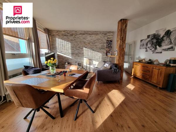Appartement hyper-centre de LENS, 4 pièces, 2 chambres, 71m2, garage, cave