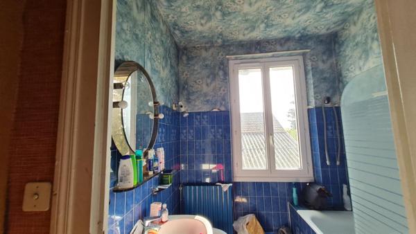 Mussidan centre ville  deux maisons, une grange  et dépendances parcelle de 1328 m²