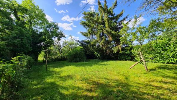 Mussidan centre ville  deux maisons, une grange  et dépendances parcelle de 1328 m²
