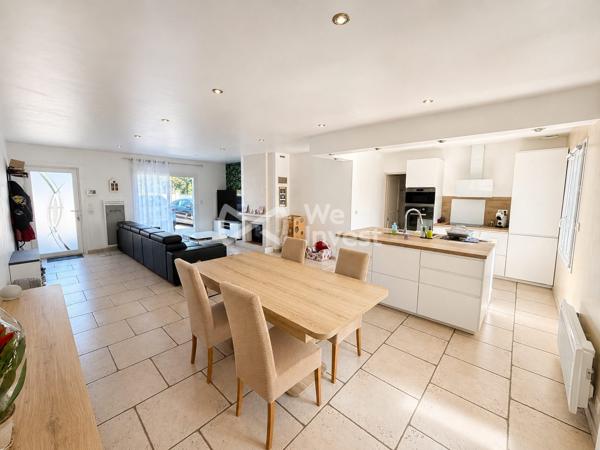 Maison familiale de 130 m² – 4 chambres – Aucun travaux – Terrain de près de 600m2
