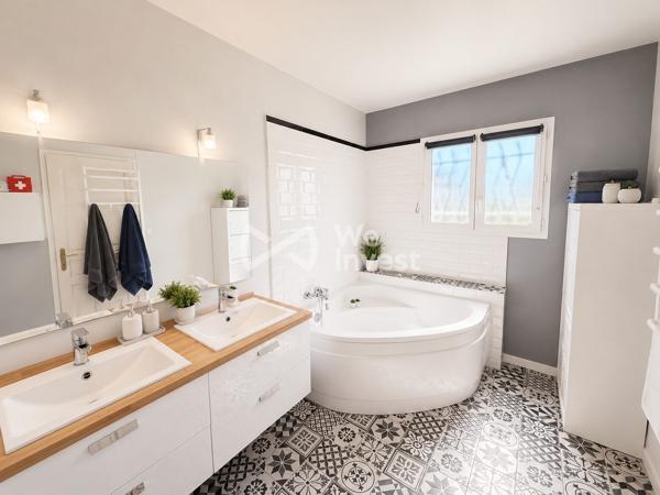 Maison familiale de 130 m² – 4 chambres – Aucun travaux – Terrain de près de 600m2
