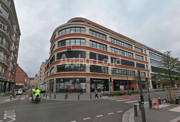 Bureaux à louer Lille - plateau avec terrasses au coeur d'un immeuble rénové proche du centre-ville