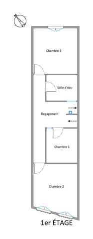 MAISON DE VILLAGE T5 avec terrasse de toit