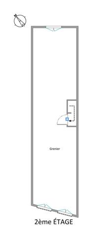 MAISON DE VILLAGE T5 avec terrasse de toit