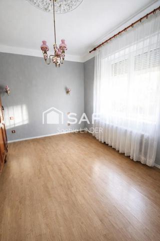 Algrange, maison familiale 105 m² – 4 chambres – Terrain 421 m² – Proche Thionville / Luxembourg