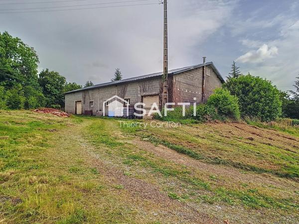 HANGAR + VERGER - LE CHARME A LA CAMPAGNE