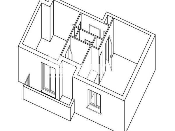 Location Appartement 2 pièces 38.49 m² - 2 RUE DE LA GALMY Chessy 77700